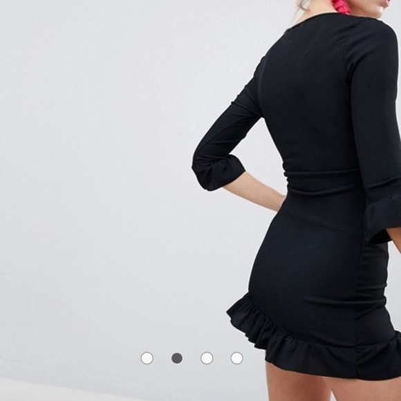 Boohoo ruffle trim dress - Picture 2 of 4